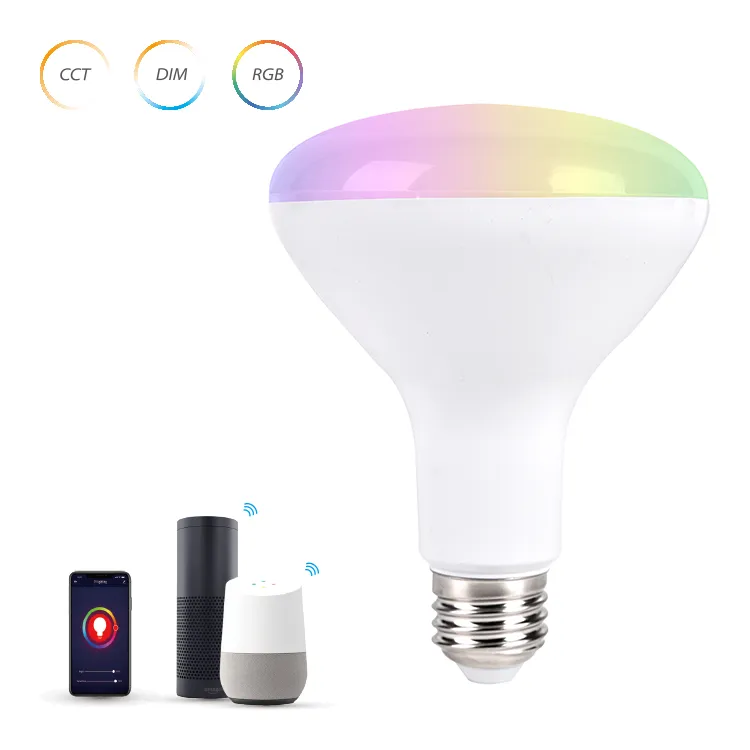 Smart Bulb RGB CCT Dimmable BR30 - A-TEAM SMART HOME