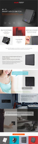 Wifi Smart Wall Switch Voice Control Panel Intelligent Remote Control - A-TEAM SMART HOME