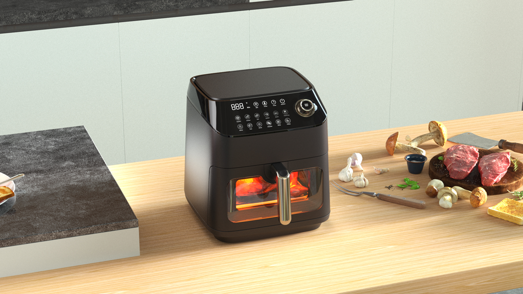 Wi-Fi  AF600 Air Fryer - A-TEAM SMART HOME