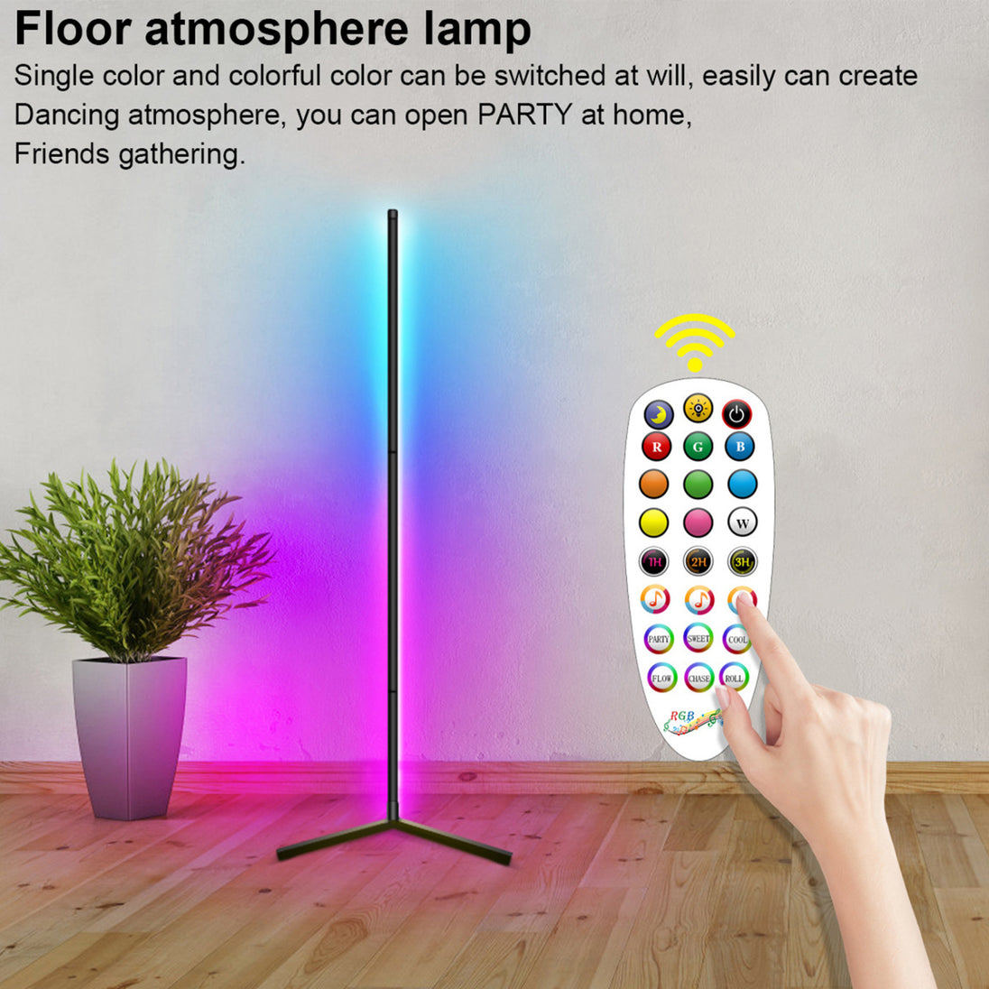 GB smart Floor Lamp Standing Corner Lighting - A-TEAM SMART HOME